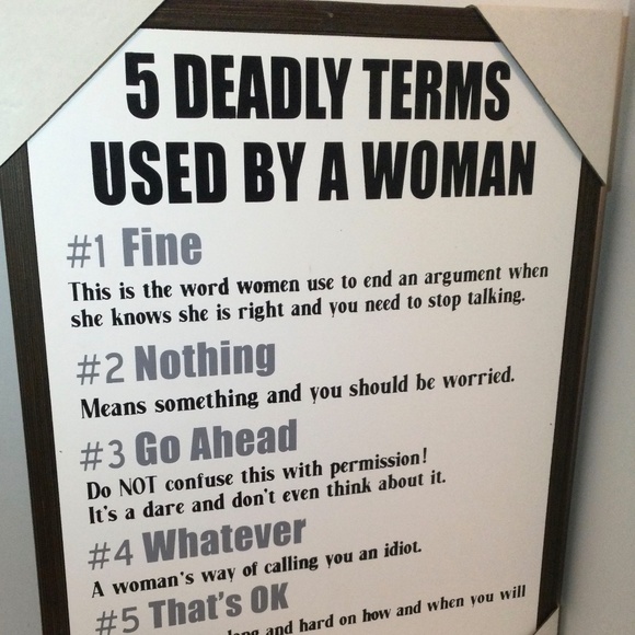 Terms - Plaque NWOT 12” x 16”